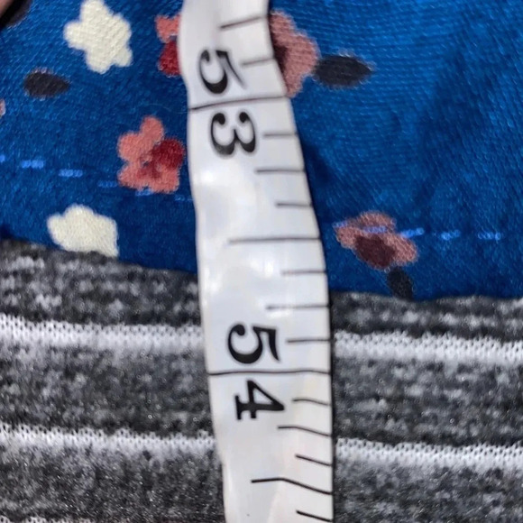 Vintage 1980’s style long sleeve floral print belted maxi dress Sz L - Picture 12 of 15